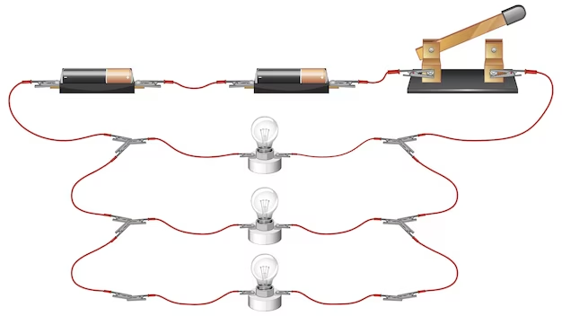  Schematic of a voltage divider circuit and its operation